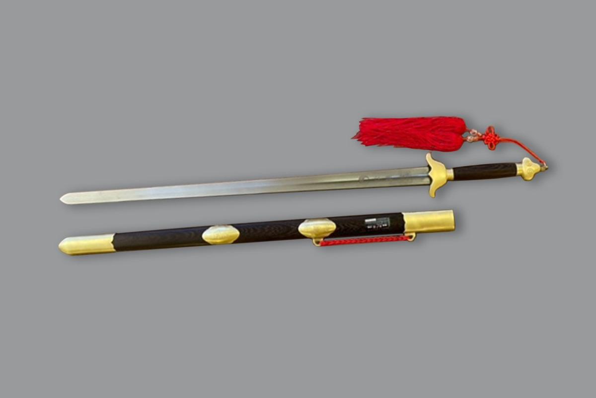 Taiji Jian Stahlschwert jetzt online auf ➤ www.bokken-shop.de kaufen.  Passend für Tai Chi, Tai Chi Chuan, Taichi. Dein Tai-Chi Fachhändler!